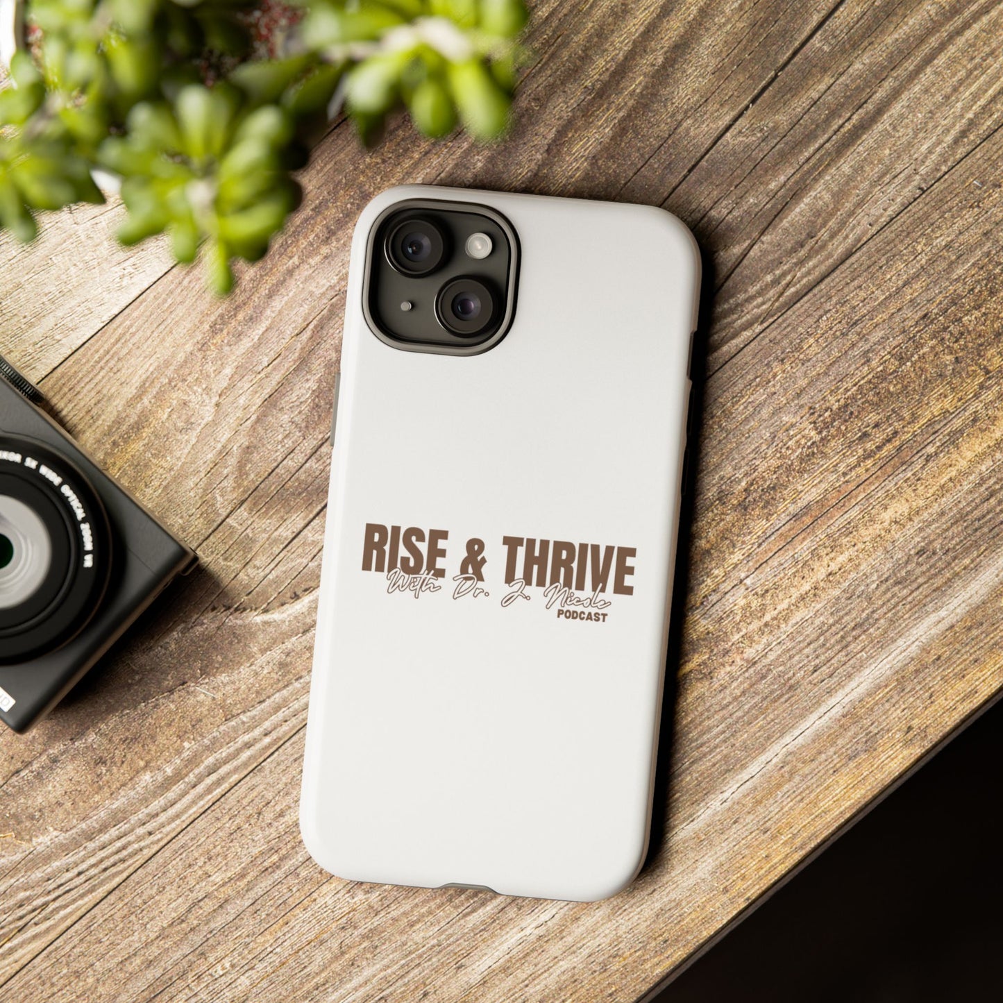 Rise & Thrive Podcast Phone Case - Tough Cases