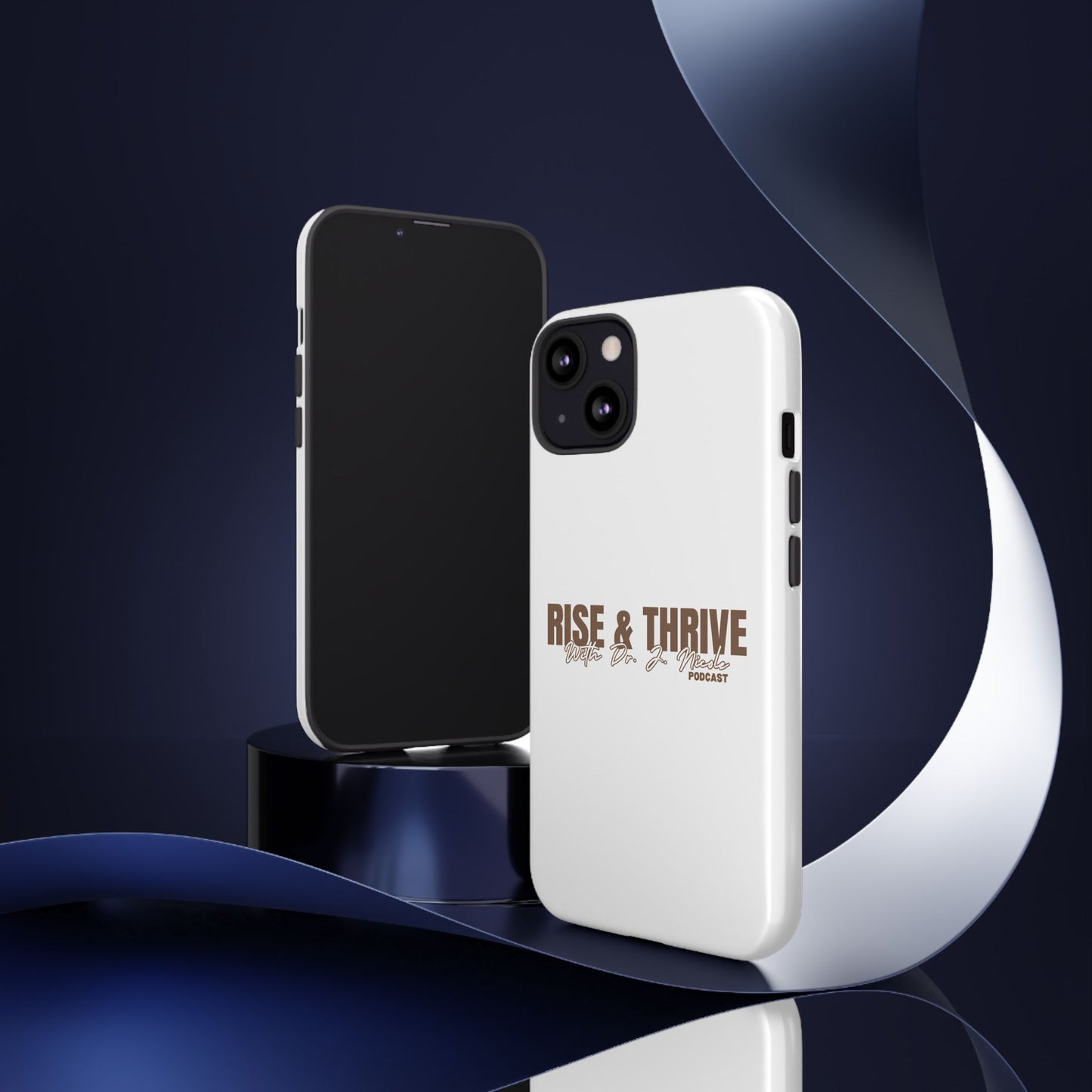 Rise & Thrive Podcast Phone Case - Tough Cases