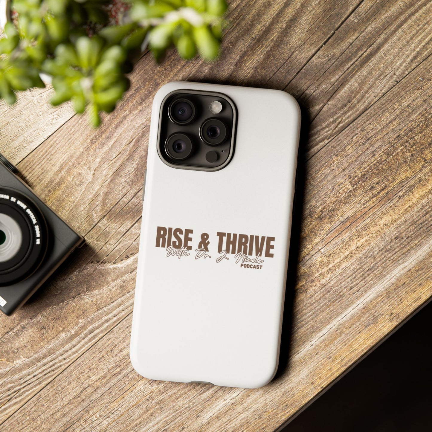Rise & Thrive Podcast Phone Case - Tough Cases