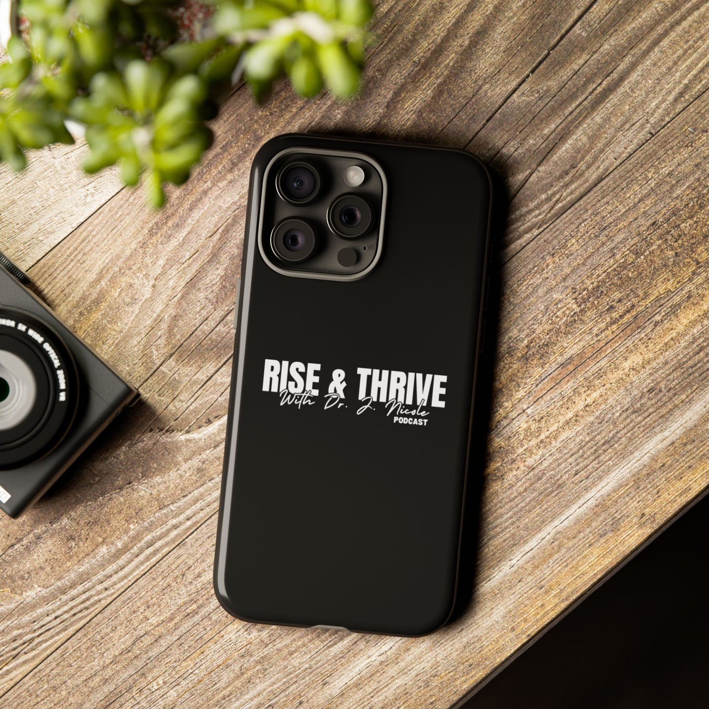 Rise & Thrive Podcast Phone Case - Tough Cases -