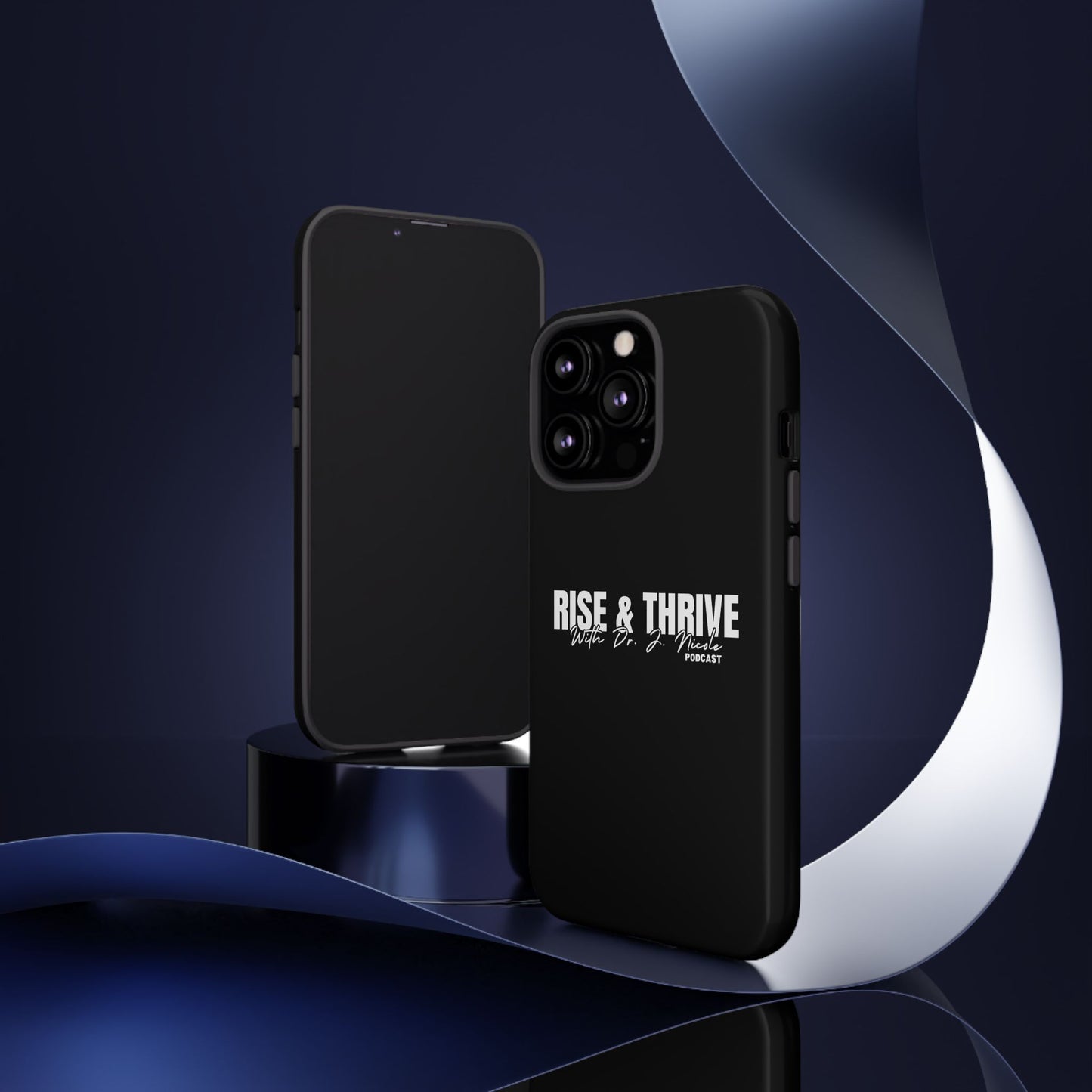 Rise & Thrive Podcast Phone Case - Tough Cases -