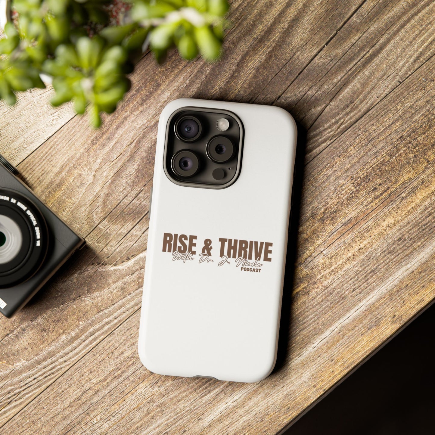 Rise & Thrive Podcast Phone Case - Tough Cases