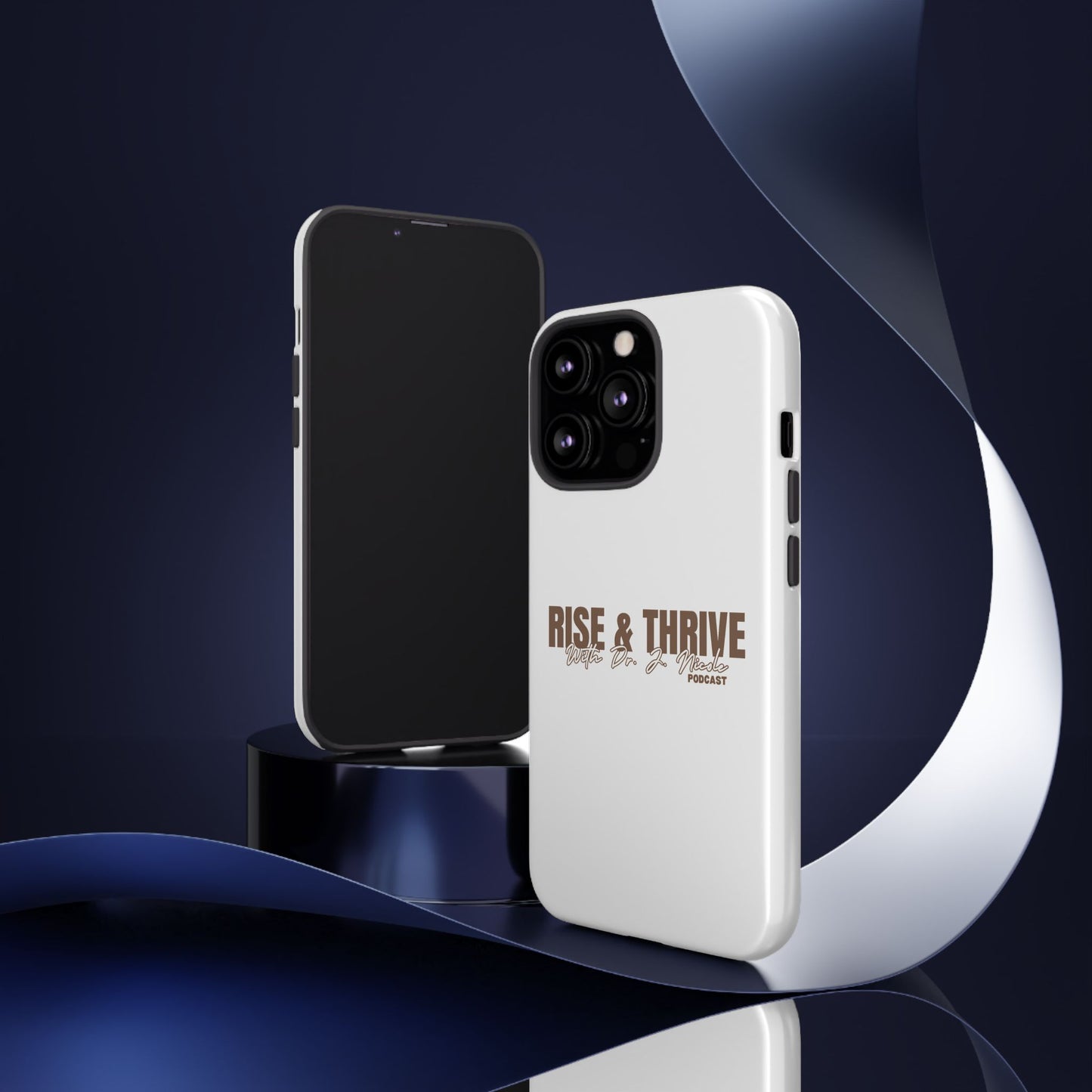 Rise & Thrive Podcast Phone Case - Tough Cases