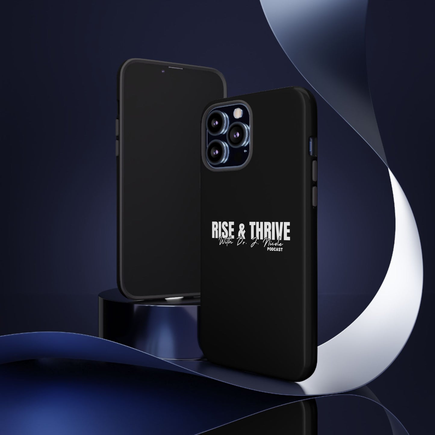 Rise & Thrive Podcast Phone Case - Tough Cases -