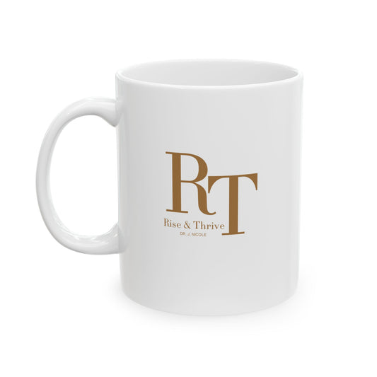 RT Monogram Ceramic Mug - 11oz