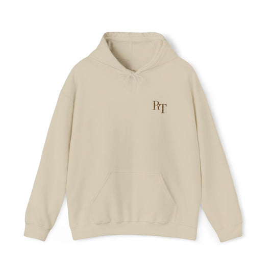 RT Monogram Hoodie (Embroidered) - Sand