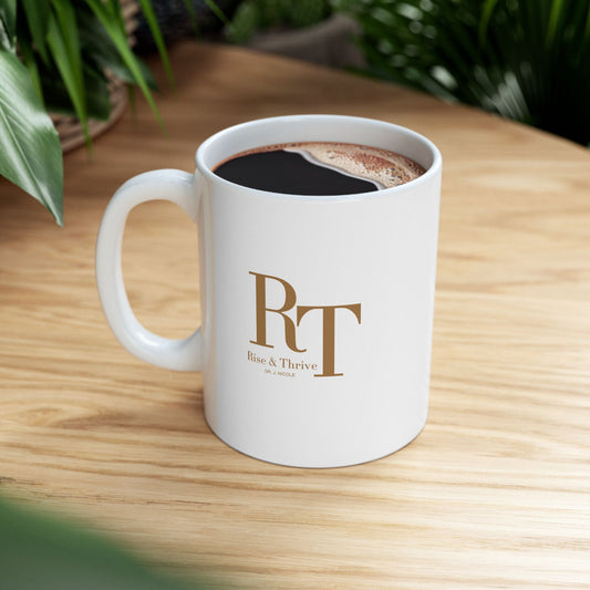 RT Monogram Ceramic Mug - 11oz