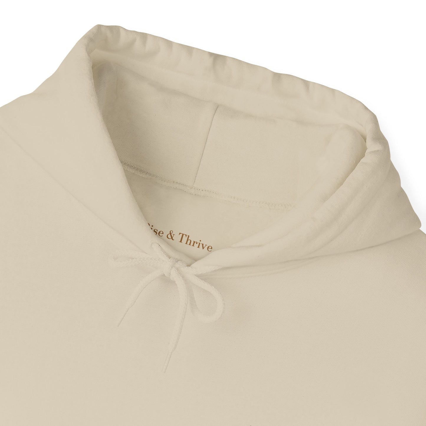 RT Monogram Hoodie (Embroidered) - Sand