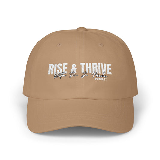 Rise & Thrive with Dr. J. Nicole Podcast Cap